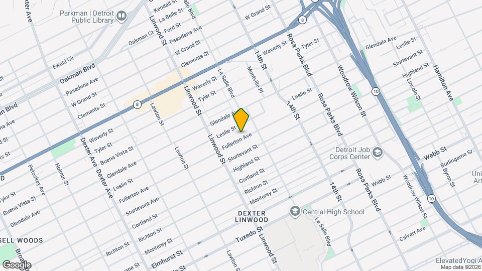 2474 Fullerton Ave Map and Location Details