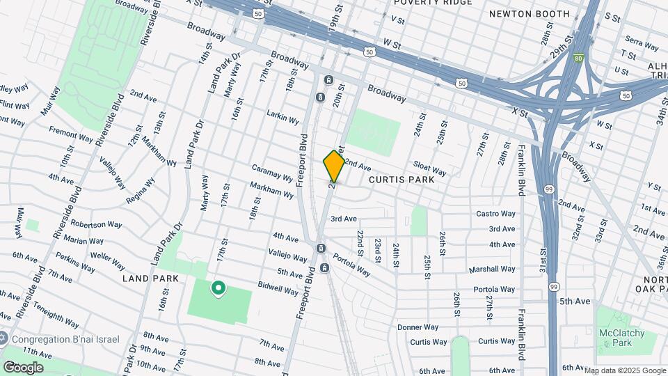2745 21st Street Map and Location Details