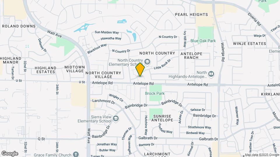 7612 Feather Ct Map and Location Details