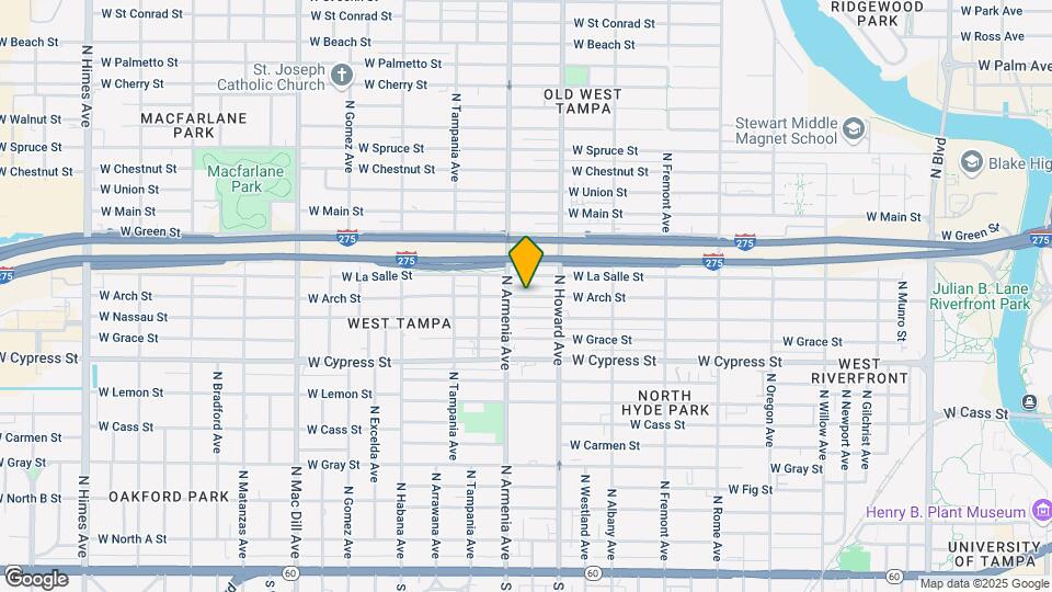 2317 W Arch St Map and Location Details