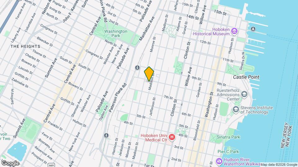 Gotham City North Map and Location Details