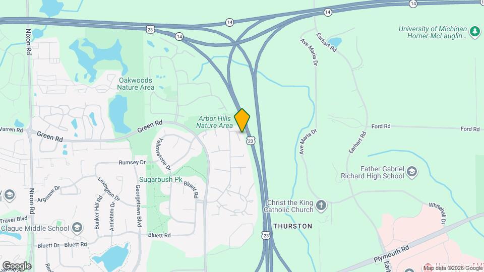 3542 Burbank Dr Map and Location Details