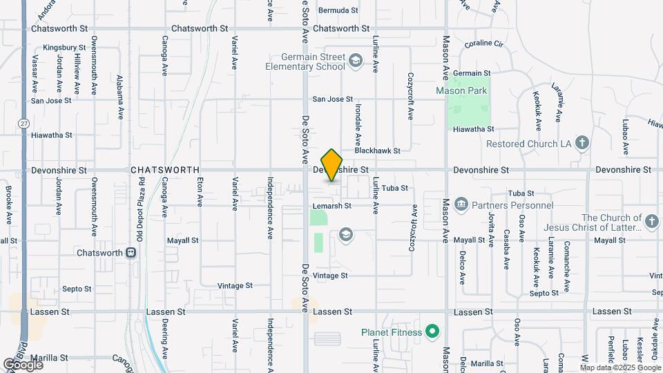 10235 Oklahoma Ave Map and Location Details