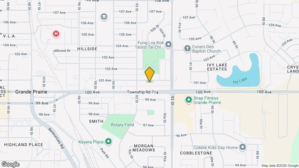 9223-101ave 101 Ave Map and Location Details