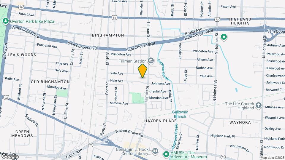 2970 Hale Ave Map and Location Details