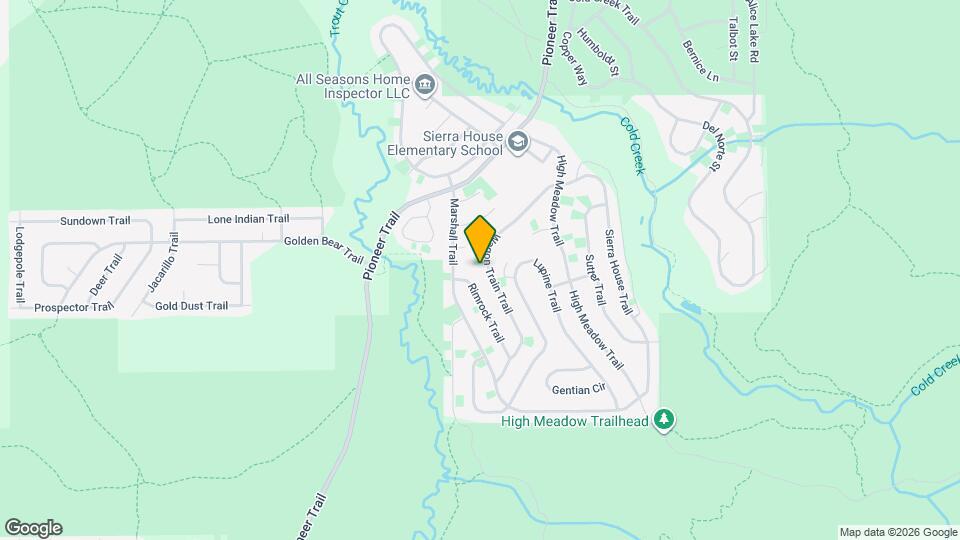 2383 Wagon Train Trail Map and Location Details