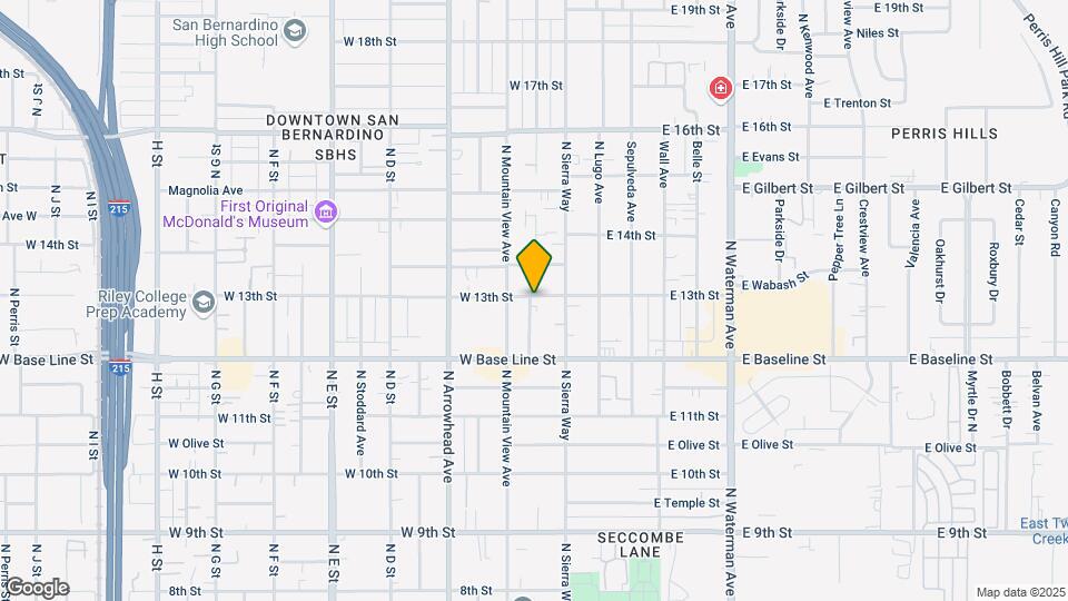 147 W 13th St Map and Location Details