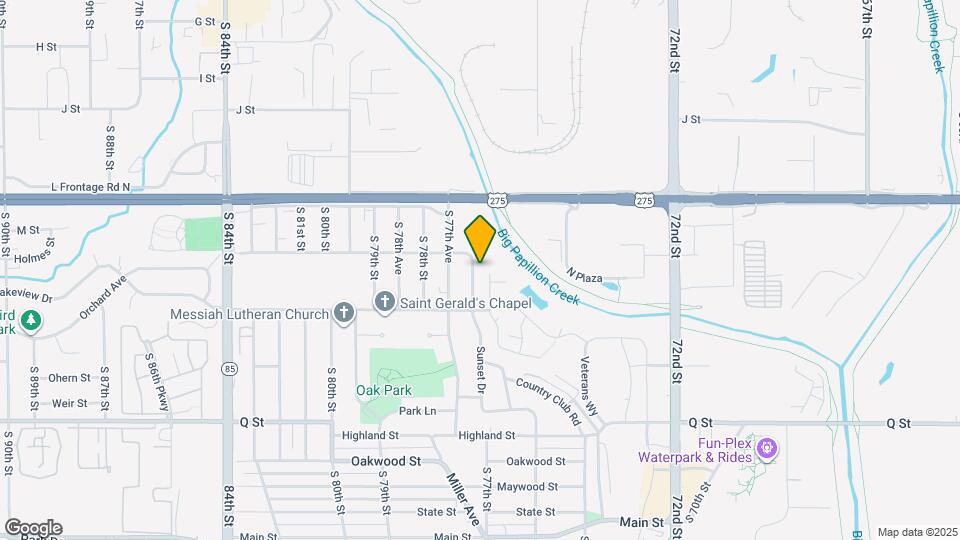 4911 Sunset Dr Map and Location Details