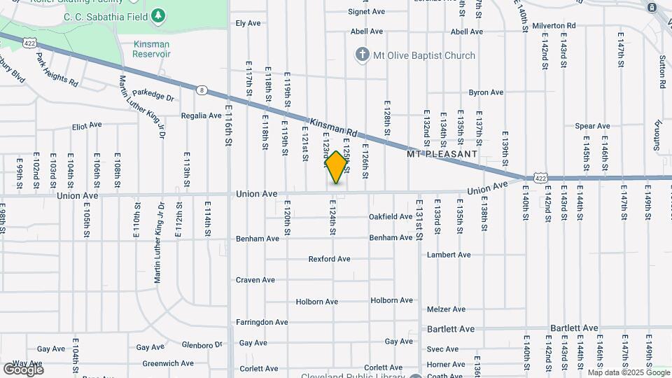 12315 Union Ave Map and Location Details