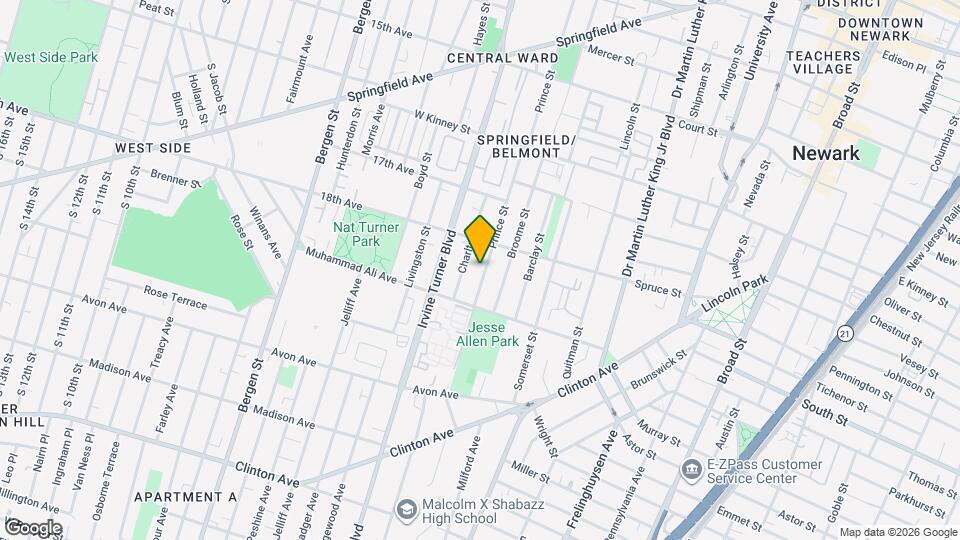 259 Prince St Map and Location Details