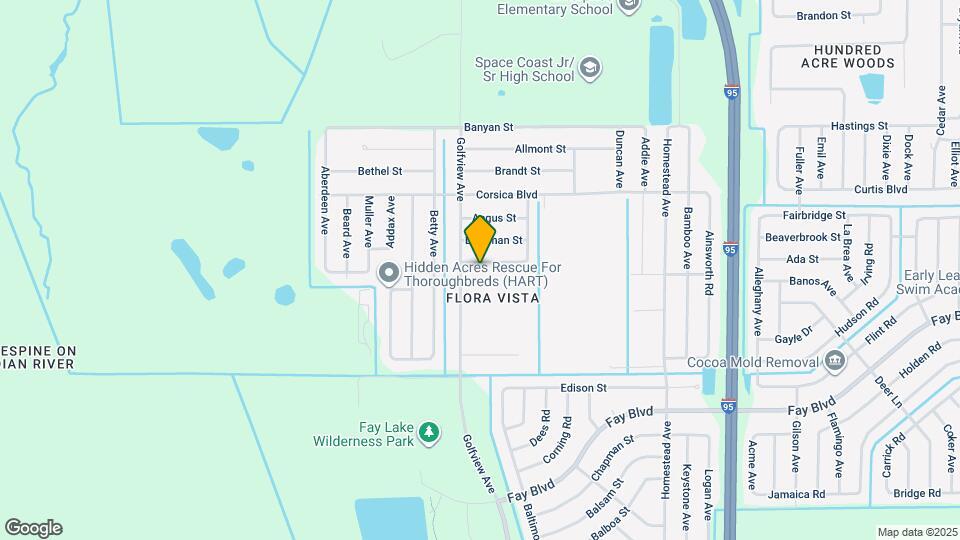 6363 Brack St Map and Location Details