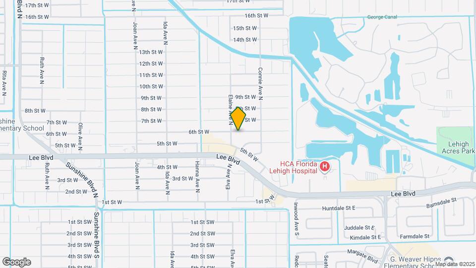 2615 6th St W Map and Location Details