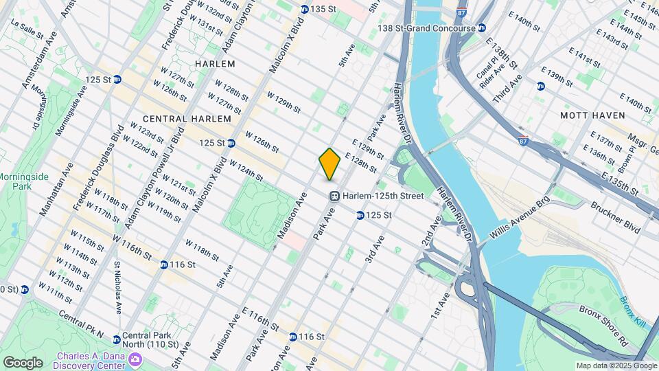 64 E 126th St Map and Location Details