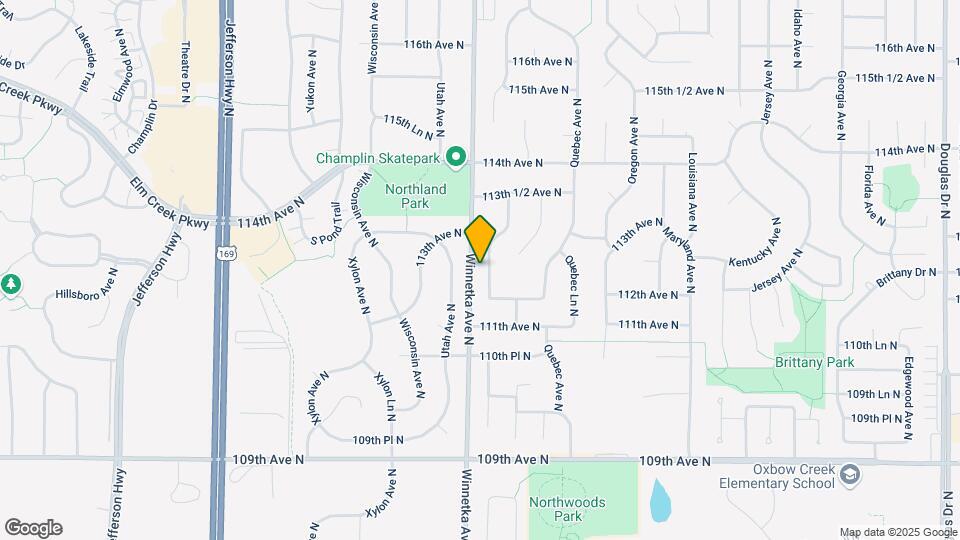 11227 Sumter Ave N Map and Location Details