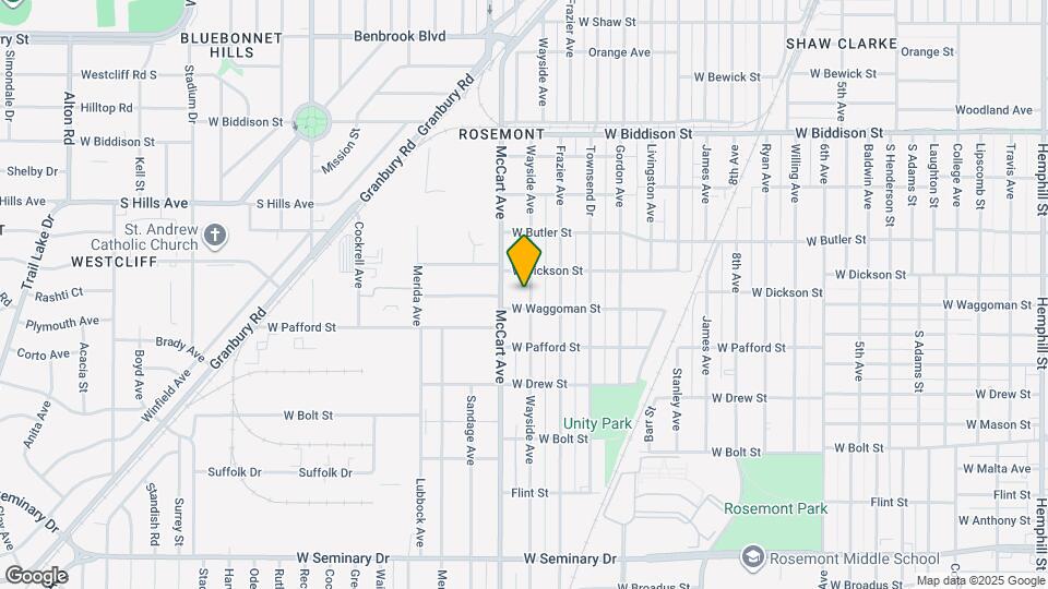 3770 Wayside Ave Map and Location Details