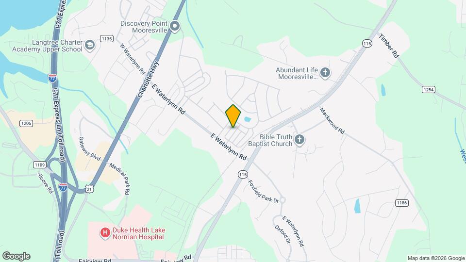 121 Walnut Cove Dr Map and Location Details