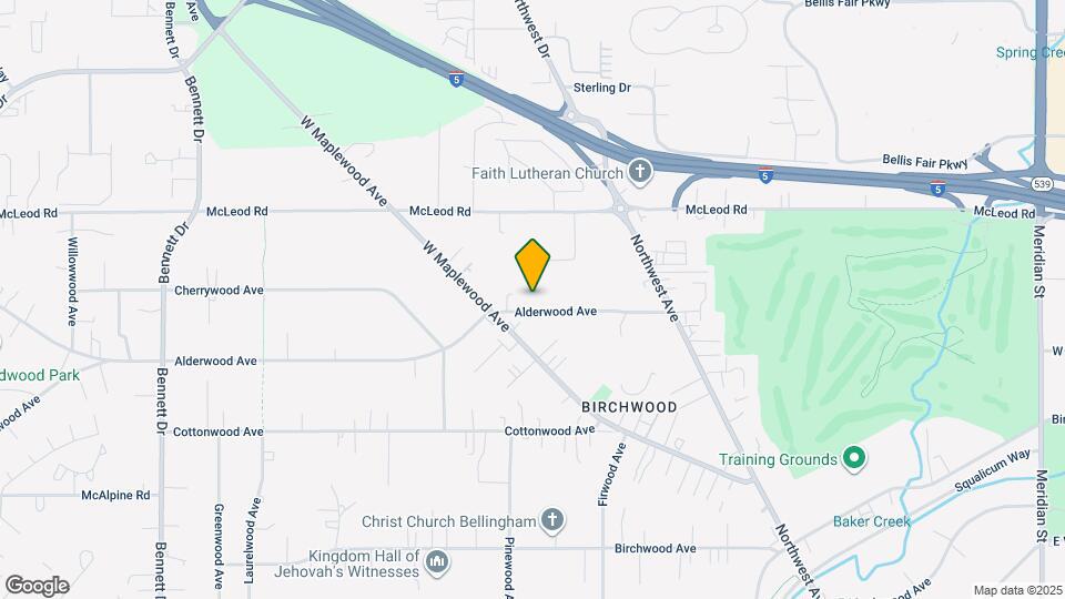 2822 Alderwood Ave Map and Location Details