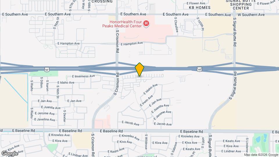 10135 E Isleta Ave Map and Location Details