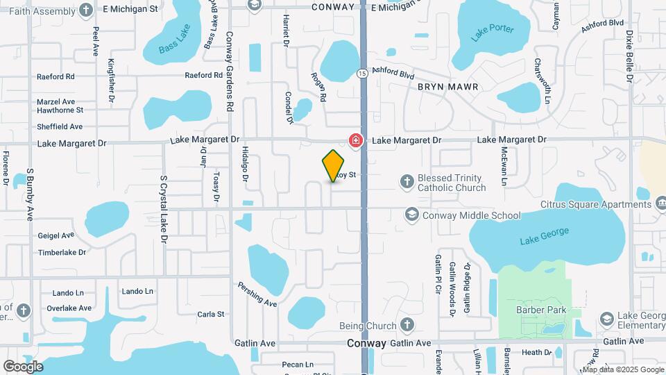 4201 Mizell St Map and Location Details