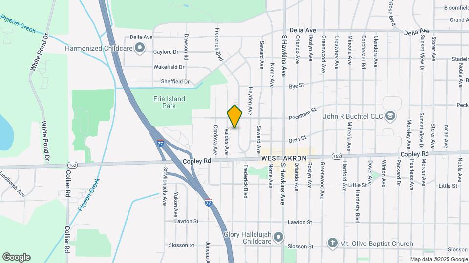 870 Frederick Blvd Map and Location Details