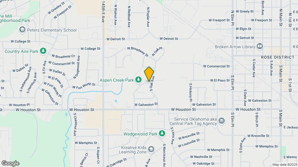 3825 W El Paso St S Map and Location Details