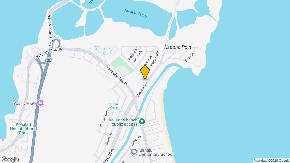 777 Mokapu Rd Mapa y Detalles de la Ubicación