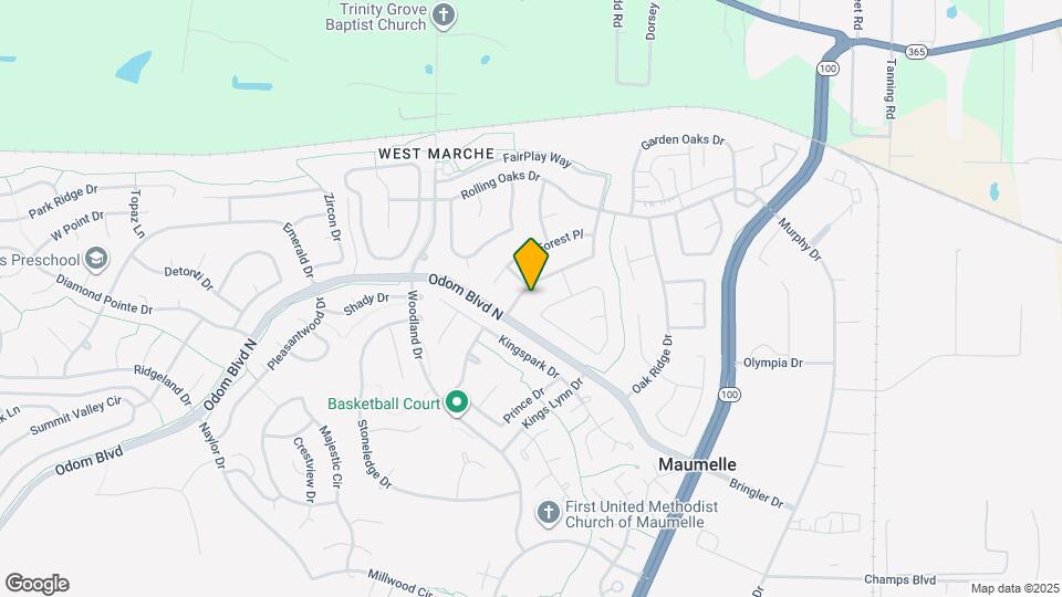 9 Oak Forest Dr Map and Location Details