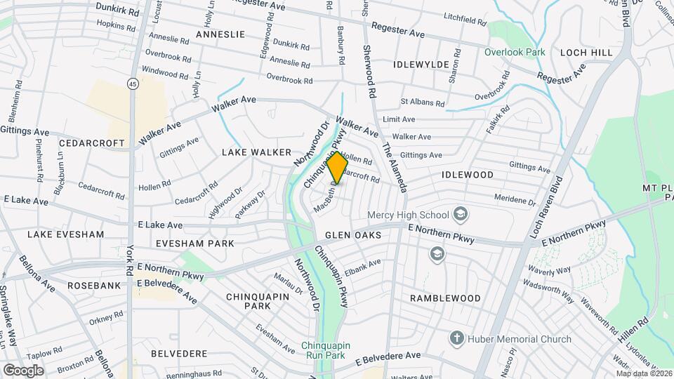 6135 MacBeth Dr, Unit 1 Map and Location Details