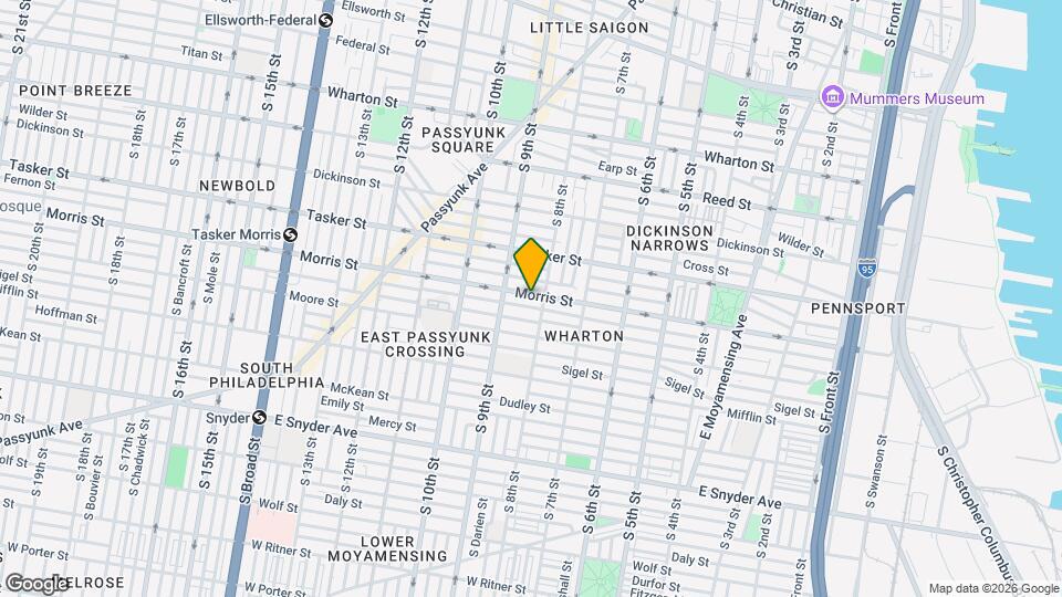 814 Morris St Mapa y Detalles de la Ubicación