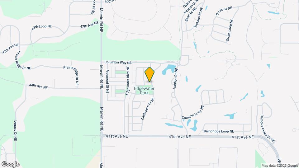 4405 Cashmere Dr NE Map and Location Details