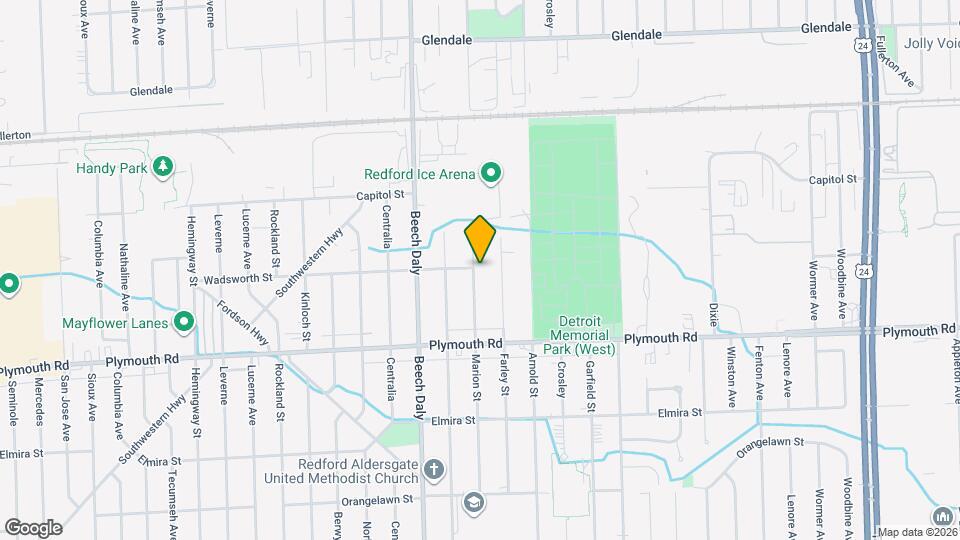 11764 Marion St Map and Location Details