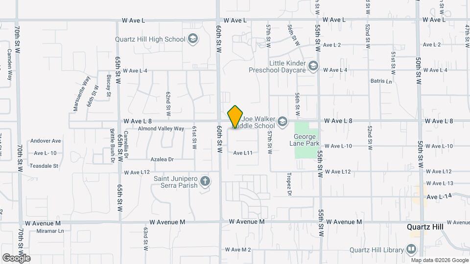 5852 Almond Valley Way Map and Location Details