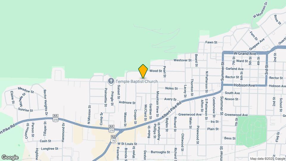 1704 Hobson Ave Map and Location Details