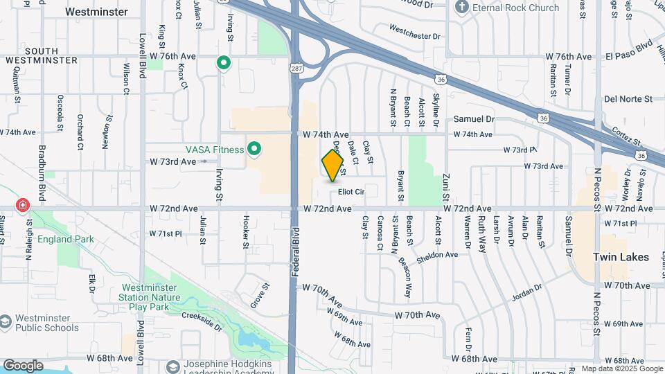 2882 W Eliot Cir Map and Location Details