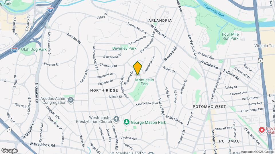 3207 Circle Hill Rd Mapa y Detalles de la Ubicación