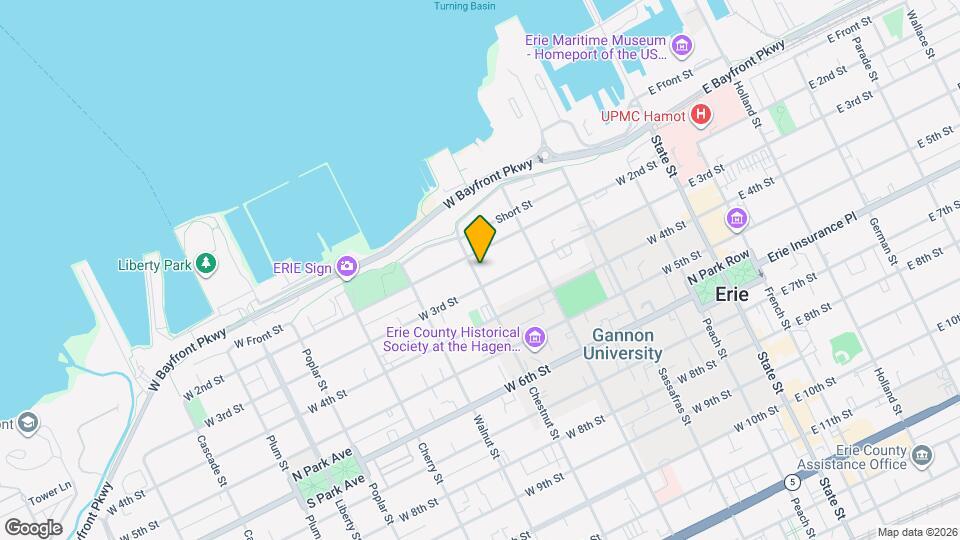 217 Chestnut St Mapa y Detalles de la Ubicación