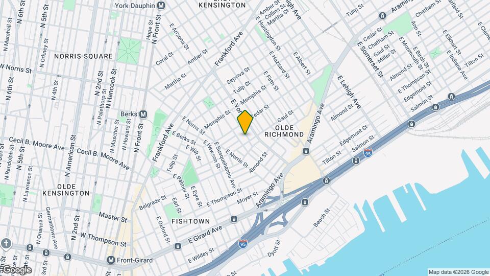 2440 E Gordon St Map and Location Details