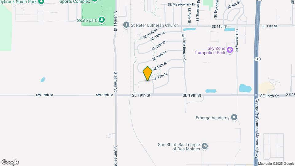 408 SE 17th Ct Map and Location Details