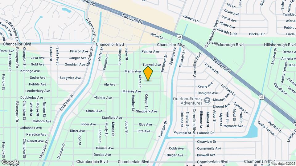 14324 Aldridge Ave Map and Location Details