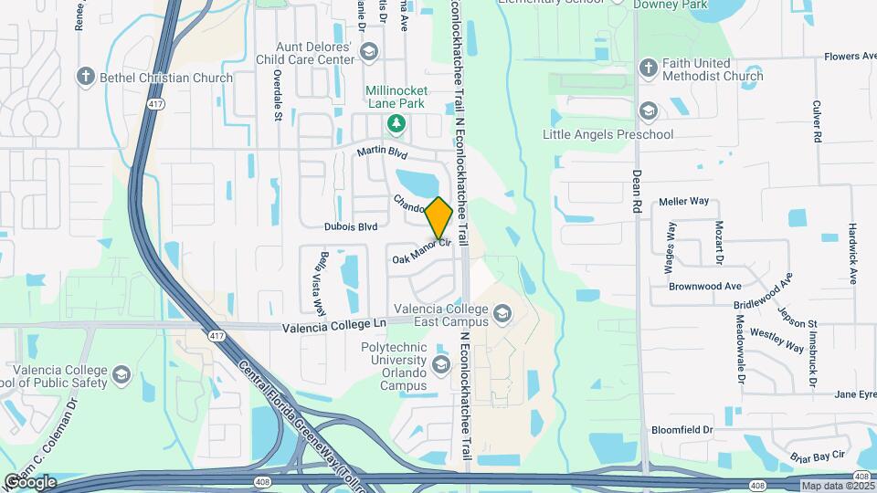720 Oak Manor Cir Map and Location Details