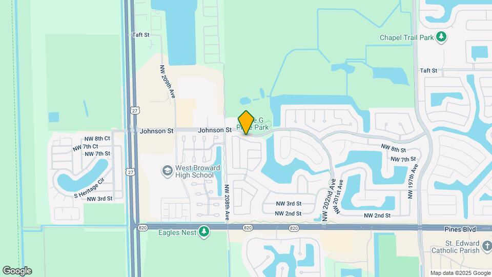 20611 NW 8th St Map and Location Details