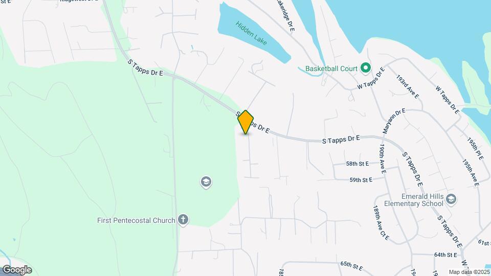 5704 Bonney Lake Map and Location Details