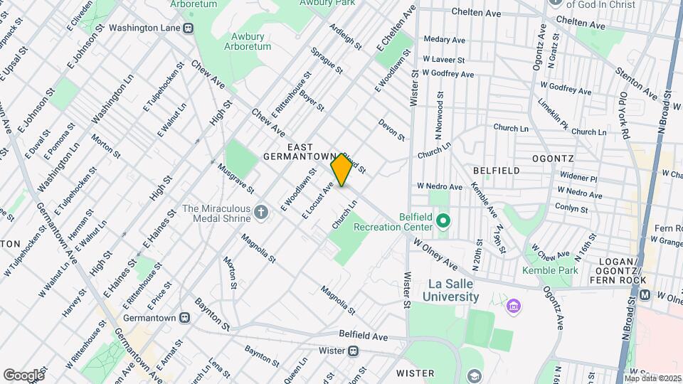 5535 Crowson St, Unit B2 Map and Location Details
