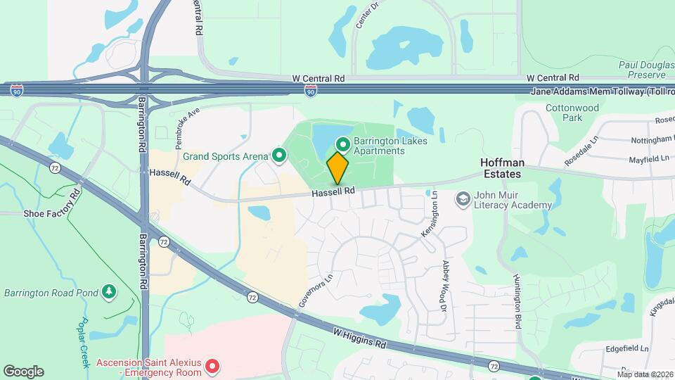 2180 Hassell Rd Mapa y Detalles de la Ubicación