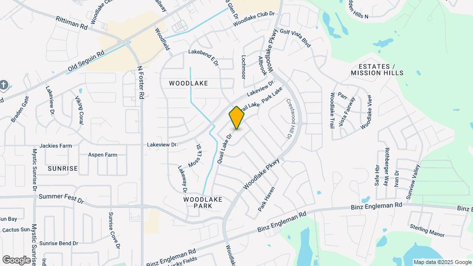 6822 Quail Lake Dr Map and Location Details
