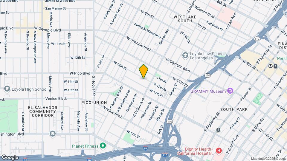 836 S Harvard Blvd Map and Location Details