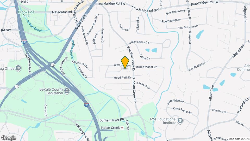 680 Wood Path Ct Map and Location Details