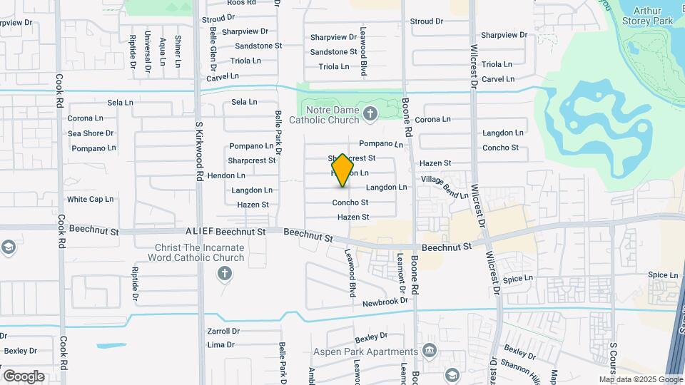 11307 Langdon Ln Map and Location Details