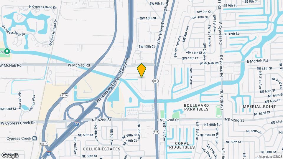 1708 SW 7th Dr, Unit A3 Mapa y Detalles de la Ubicación