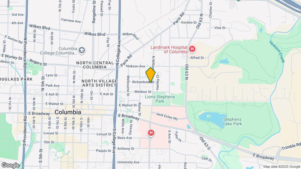 1514 Richardson St Map and Location Details